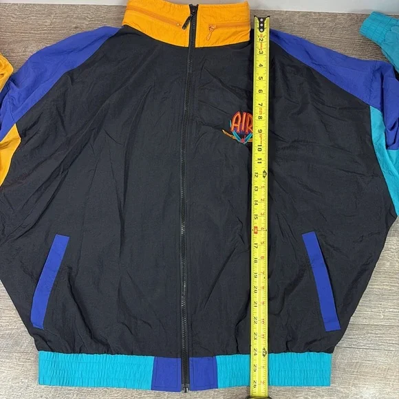 Vintage Nike Air Jordan Flight Windbreaker Jacket XL - Picture 7 of 7